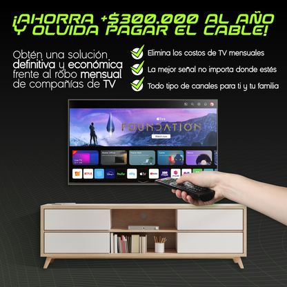 SignalMax PRO® | Desbloquea +1000 Canales HD Premium Sin Suscripciones